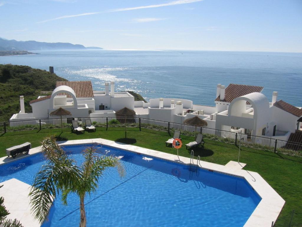 Apartamento Vista Mar Frontal Torrox Exterior foto